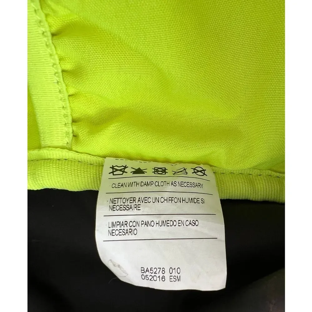 Nike CR7 Cheyenne Backpack Blackout w/ Neon Yellow Lining Heavy Duty VGC